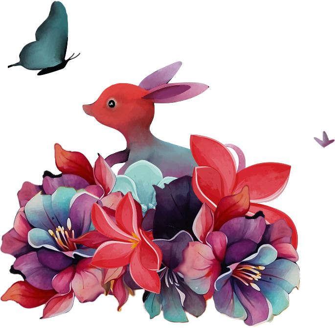 bunny-flowers-mobile